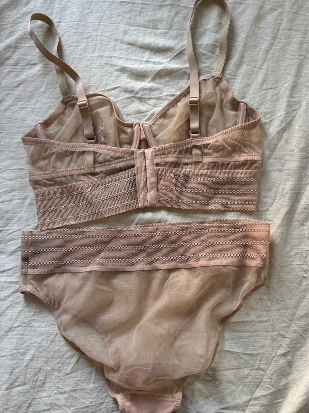 Else Sheer lingerie set